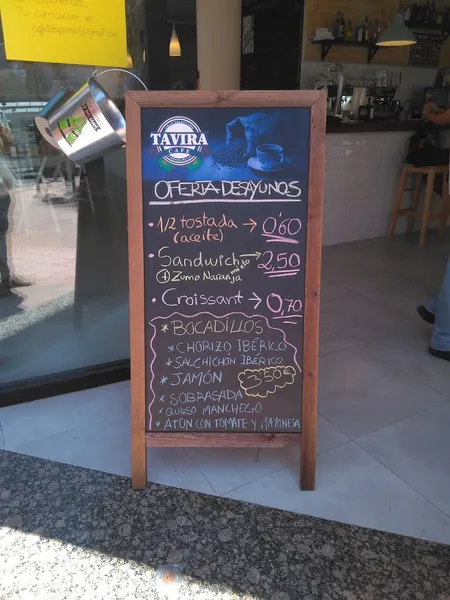 menu 1 of CAFETEA
