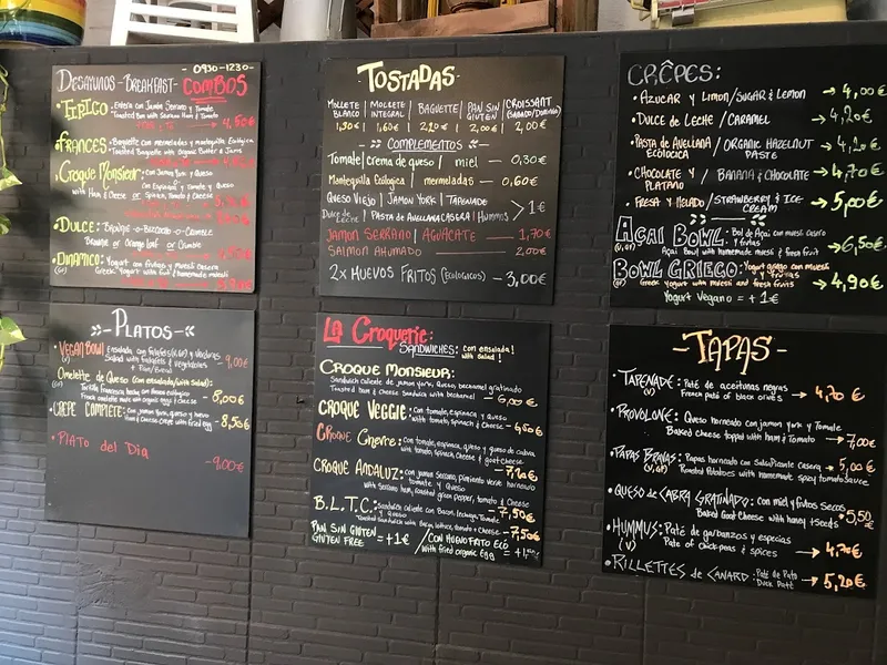 menu 2 of Almazen café
