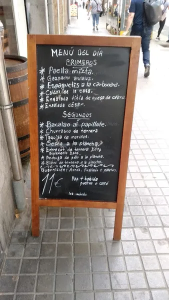 menu 2 of El Pulgarcito Restaurante Salvadoreño