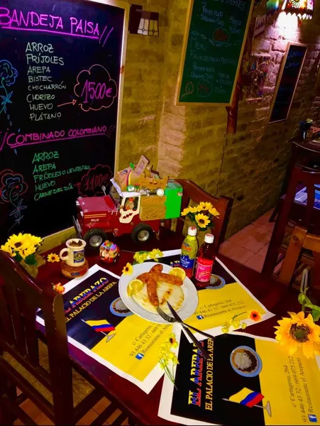 menu 1 of El Arepazo.
