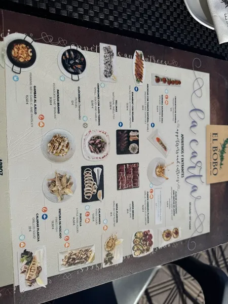menu 0 of Restaurante El Bobo