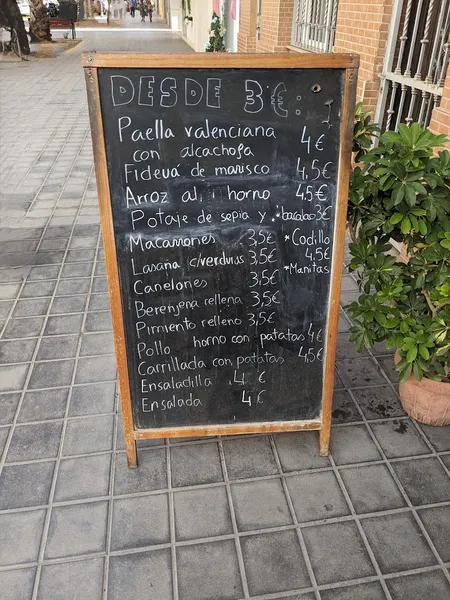 menu 0 of Menjars La Barraca