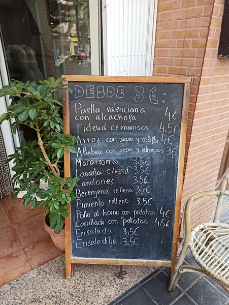 menu 2 of Menjars La Barraca