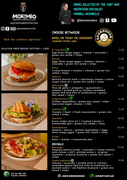 menu 0 of Mokambo Breakfast & Brunch & Lunch Sevilla