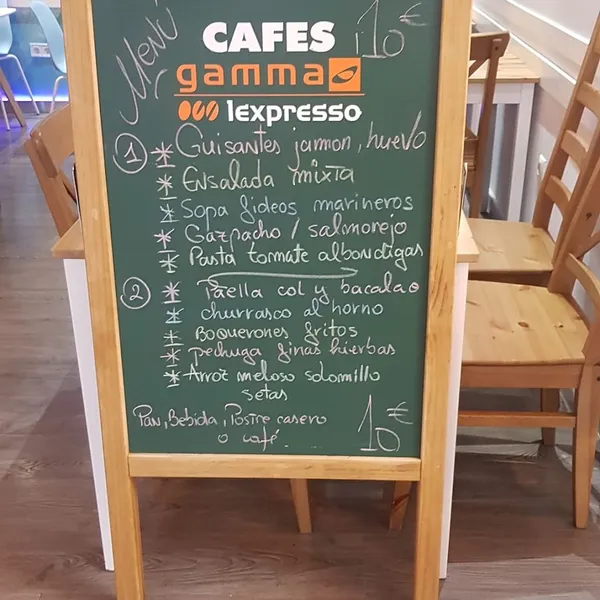 menu 1 of Café Pitti