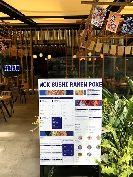 menu 0 of Raisu
