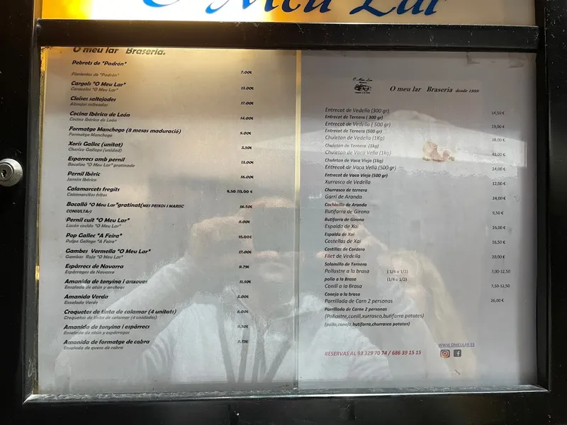menu 2 of O Meu Lar