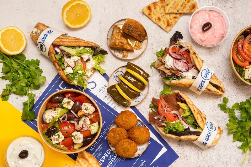 menu 1 of The Quick Greek Poble Sec