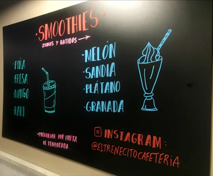 menu 0 of Cafetería el Trenecito