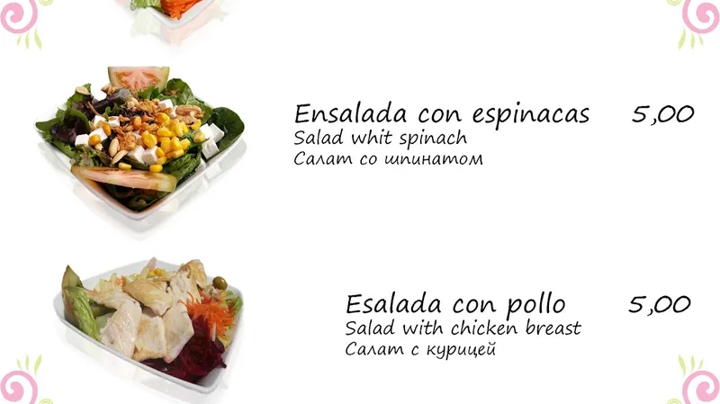 menu 0 of Cafe Ripoll