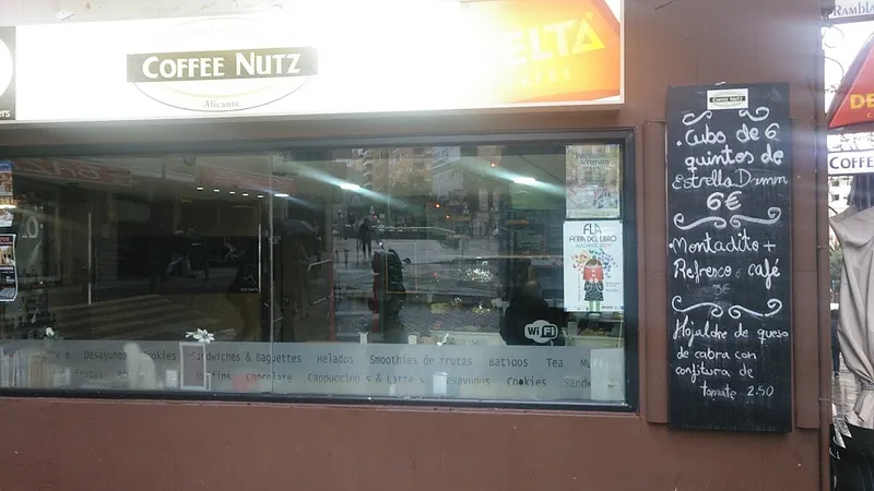 menu 1 of Coffee Nutz
