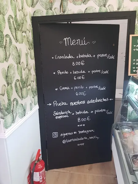 menu 2 of La Ensaladería