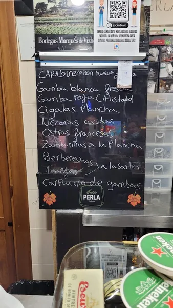 menu 0 of La Perla vallekas