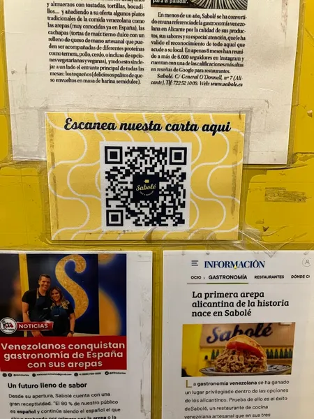 menu 2 of Sabolé