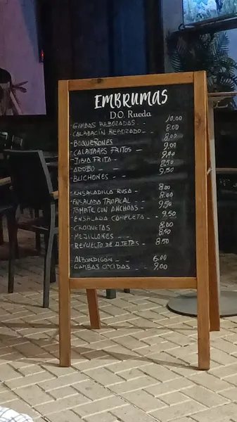 menu 1 of Restaurante El Almirez