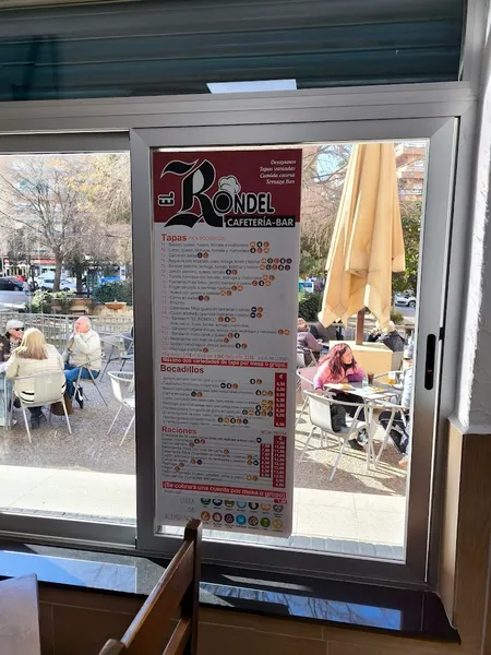 menu 0 of Cafeteria Bar El Rondel