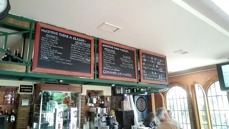 menu 1 of Bar Mesón Molinero