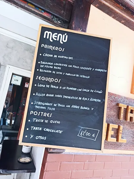 menu 2 of Taberna del Colono