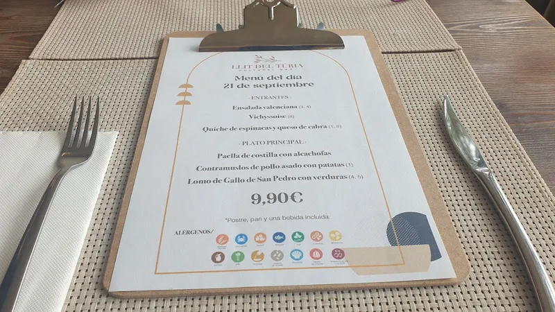 menu 0 of Llit del Túria