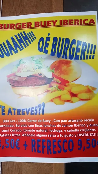 menu 2 of Restaurante Fuente Saúco