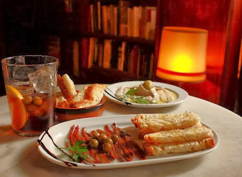 menu 1 of Absenta Bar