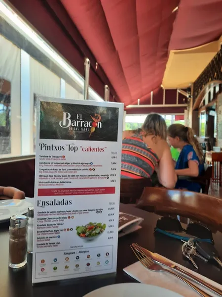 menu 1 of El Barracón de las Tapas