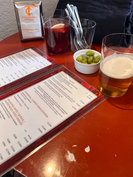 menu 1 of Taberna Casa Curro Marbella