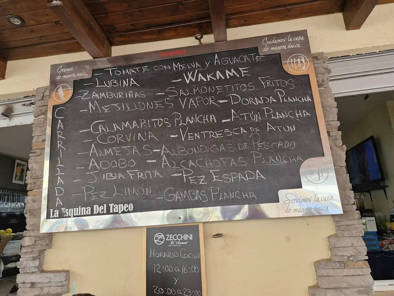 menu 0 of La Esquinita del Tapeo