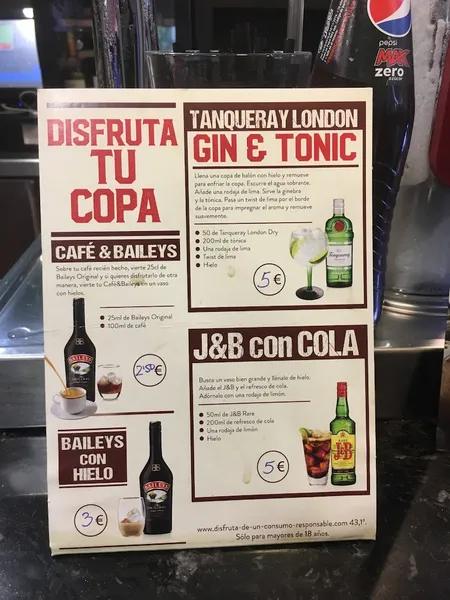 menu 0 of Cervecera 60