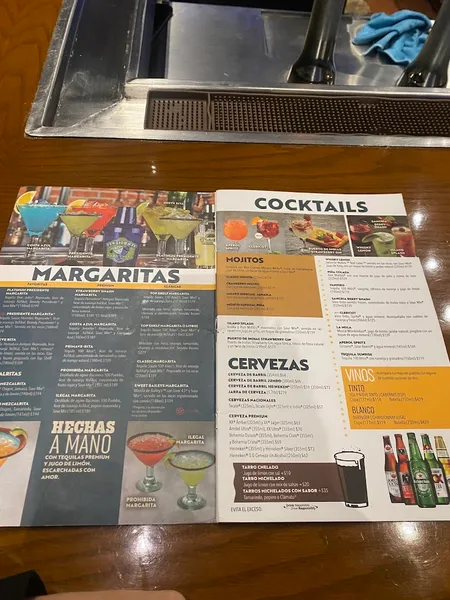 menu 1 of Chili's
