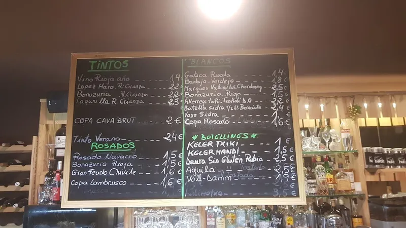 menu 0 of Mala Gissona Beer House