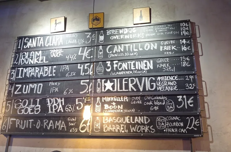 menu 0 of Basqueland Izakaia