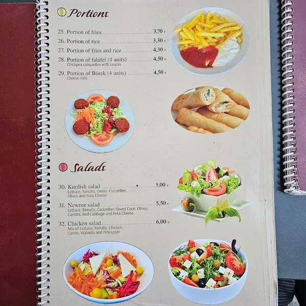 menu 2 of Newroz Döner Kebap