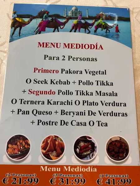 menu 0 of Royal Tandoori