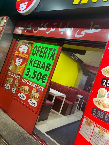 menu 2 of ALI BABA TURKISH KEBAB