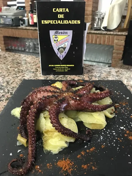 menu 2 of Mesón El Futbolista