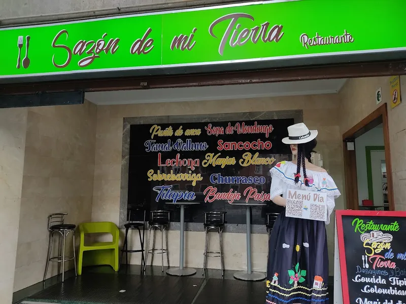 menu 1 of Sazón de mí tierra