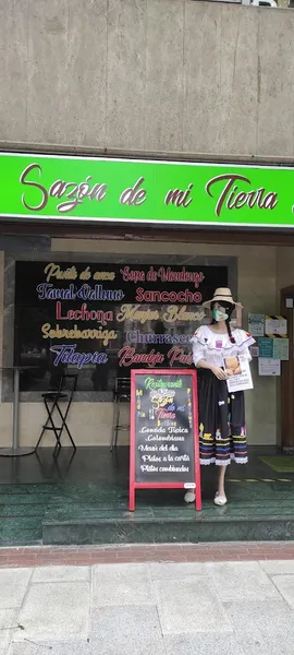 menu 2 of Sazón de mí tierra