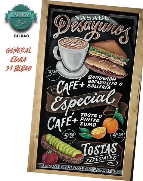 menu 2 of LA PATRONA