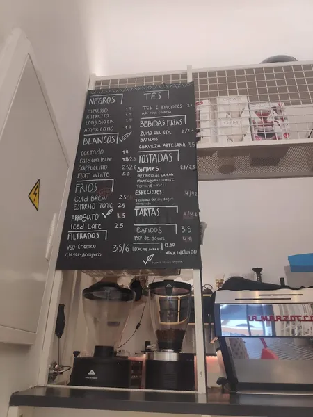 menu 0 of Parcería Café