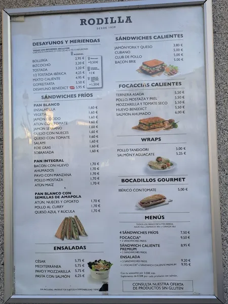 menu 1 of Rodilla