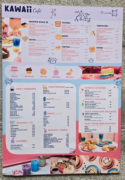 menu 0 of Kawaii Café