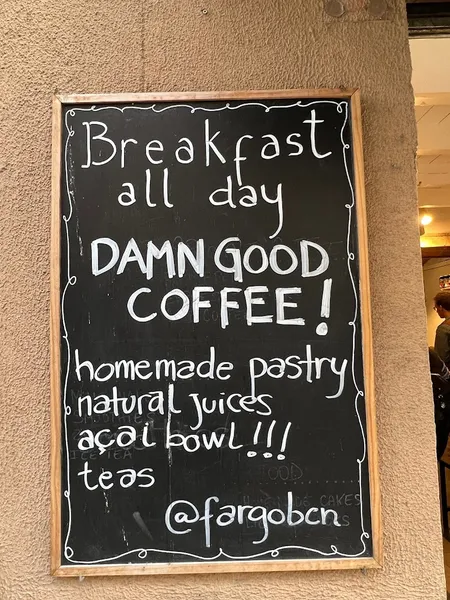 menu 2 of Café Fargo.