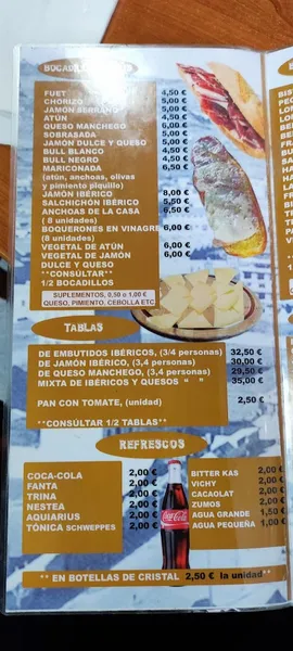 menu 0 of BarLeoStAndreu