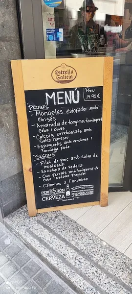 menu 1 of Restaurante Can Coca