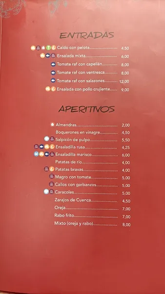 menu 1 of Cervecería Jesus Tres (III)