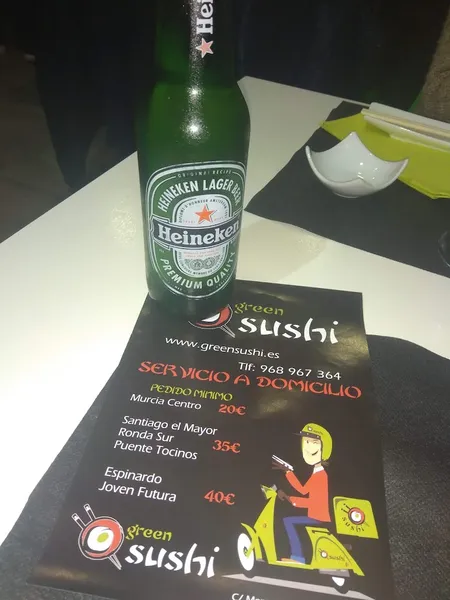 menu 2 of Green sushi