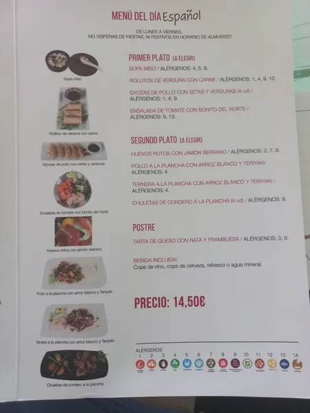 menu 2 of Restaurante Japonés - ENCUENTRO THE BUND