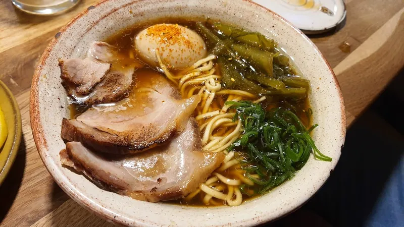menu 1 of SENBAZURU RAMEN BAR