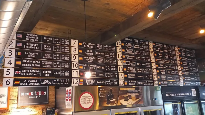 menu 1 of Capitán Amargo Craft Beer Bar